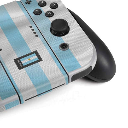 Argentina Soccer Flag Nintendo Switch OLED (2021) Skin